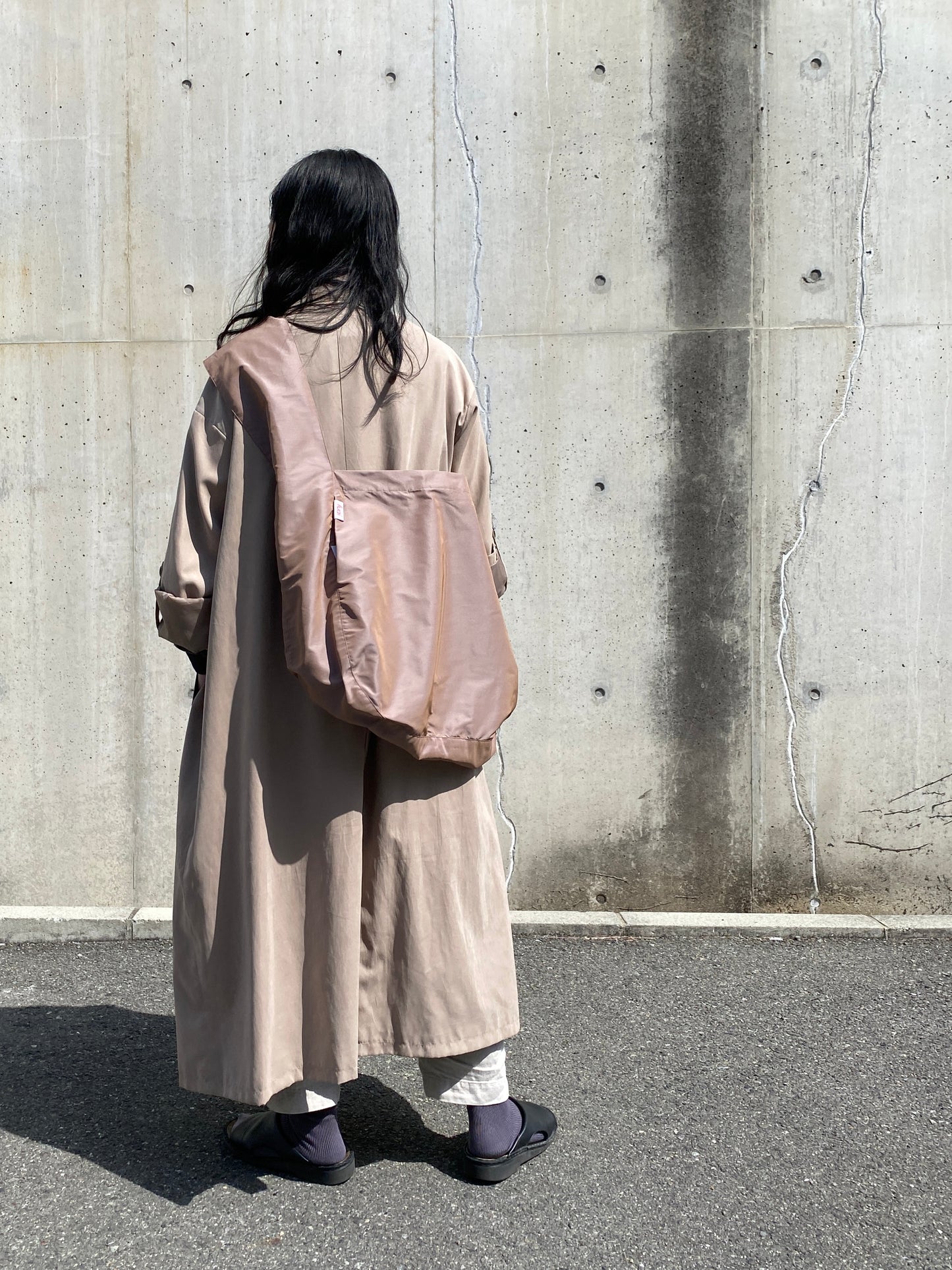 loop bag / mauve pink