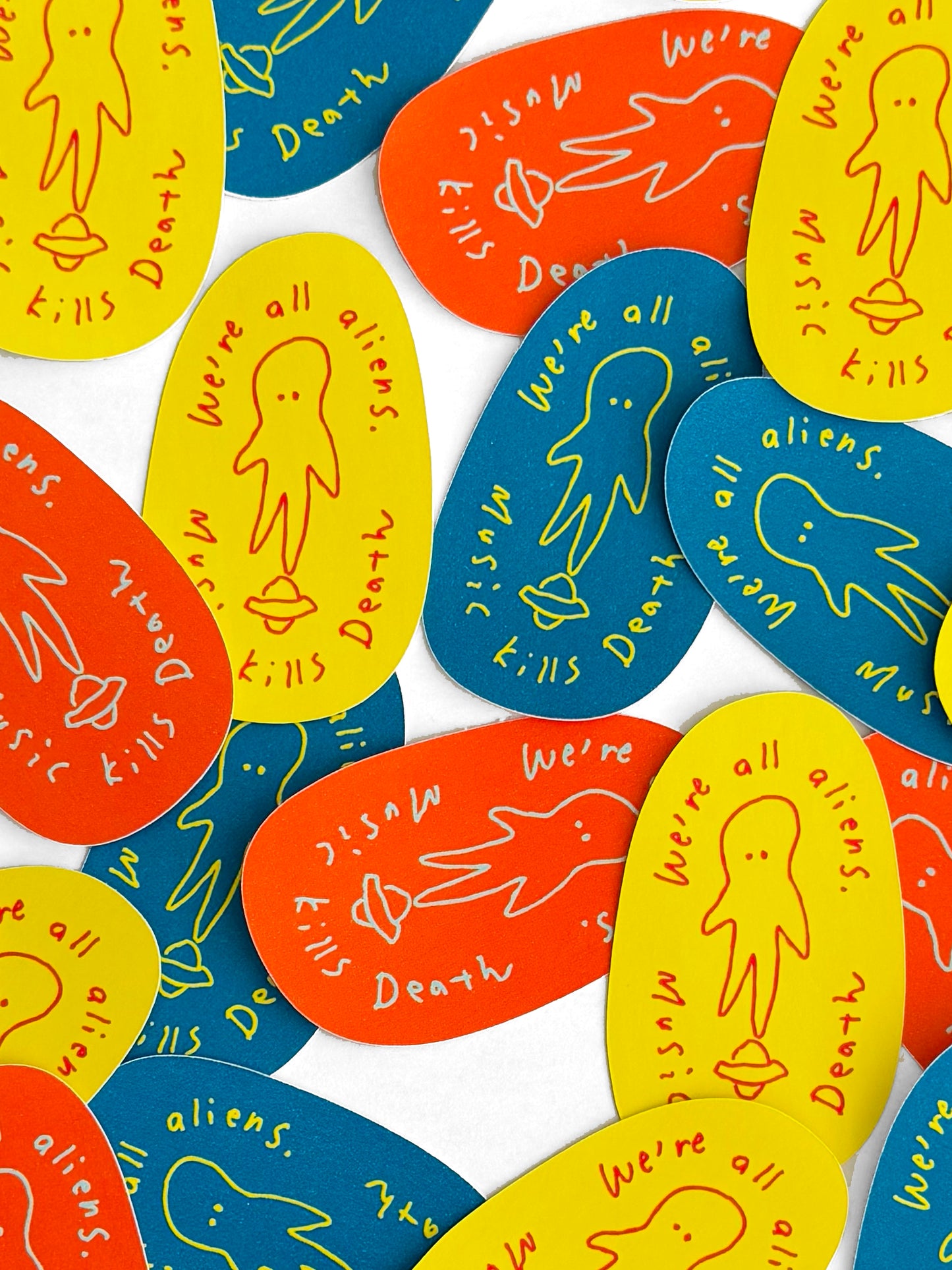 alien sticker