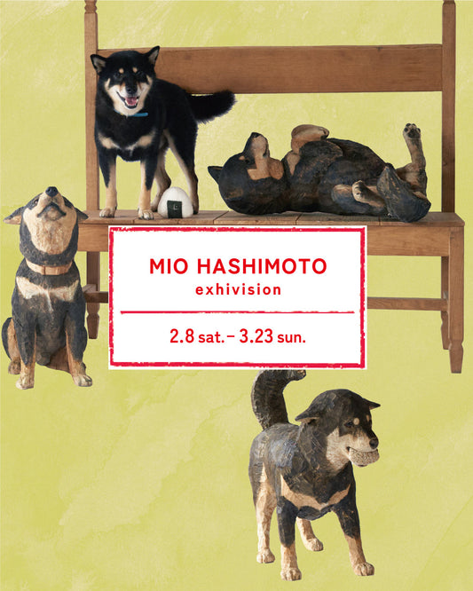 Mio Hashimoto exhibition 2/8 sat.-3/23 sun.