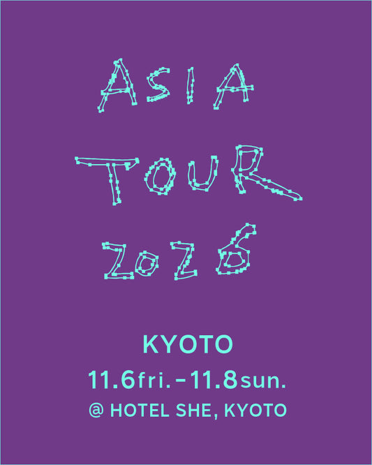 26/11/6 fri. - 11/8 sun. | KYOTO | HOTEL SHE , KYOTO