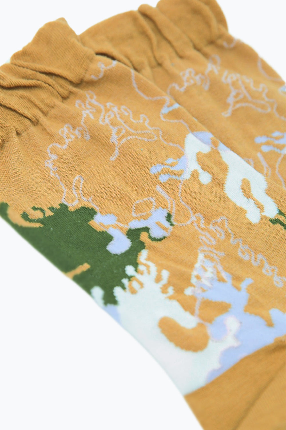 POSIPOSY SOCKS | MAYOIUMA Yellow