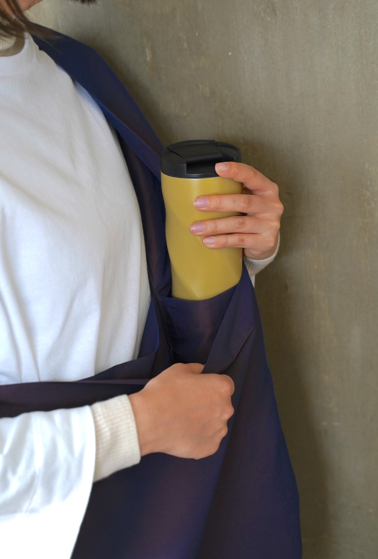 loop bag / chambray orange