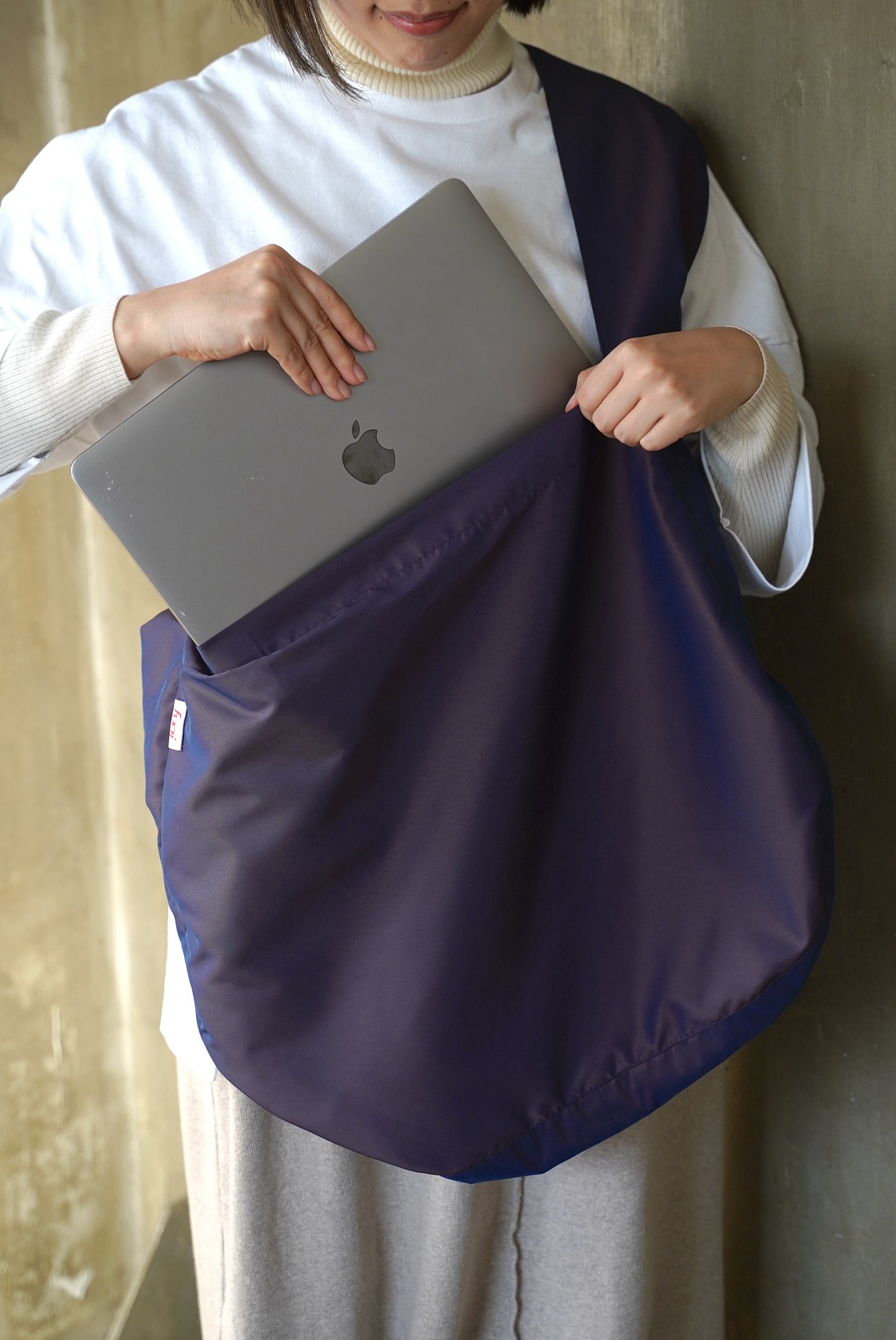 loop bag / chambray orange