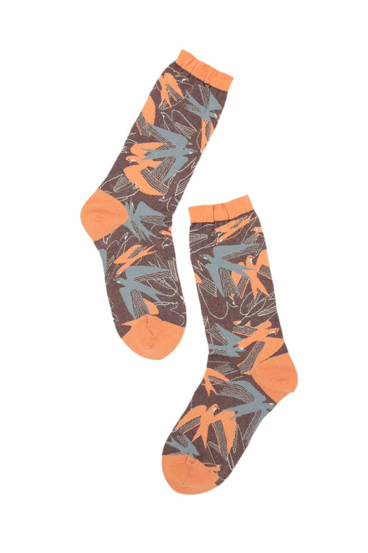 POSIPOSY SOCKS | HON TO TSUBAME Brown