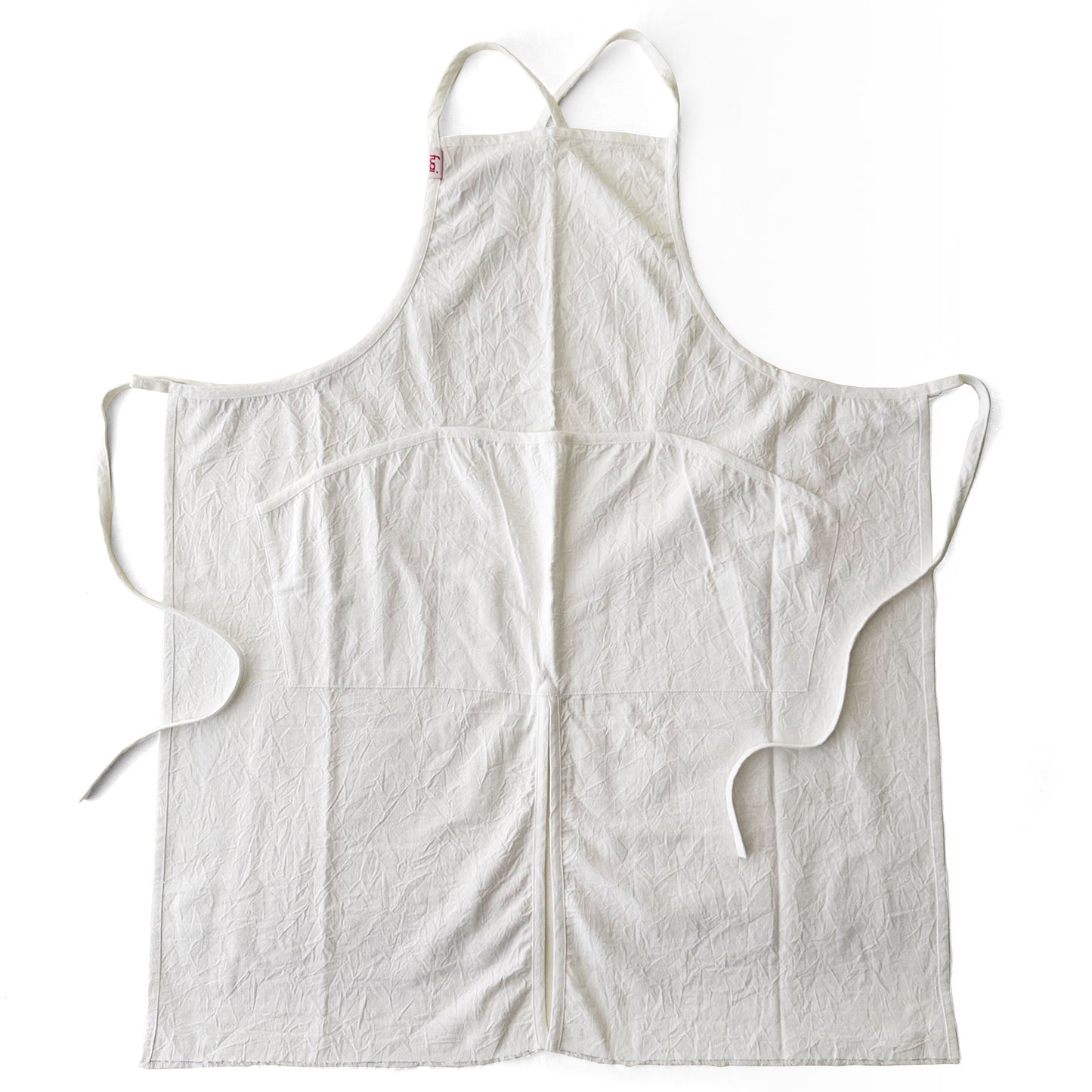 kangaroo apron / white