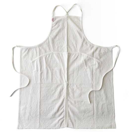 kangaroo apron / white