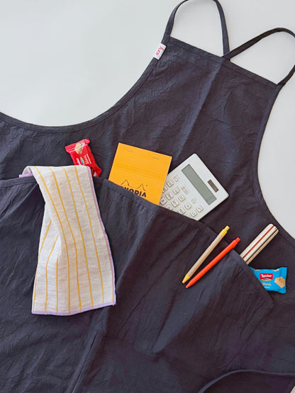 kangaroo apron / grey