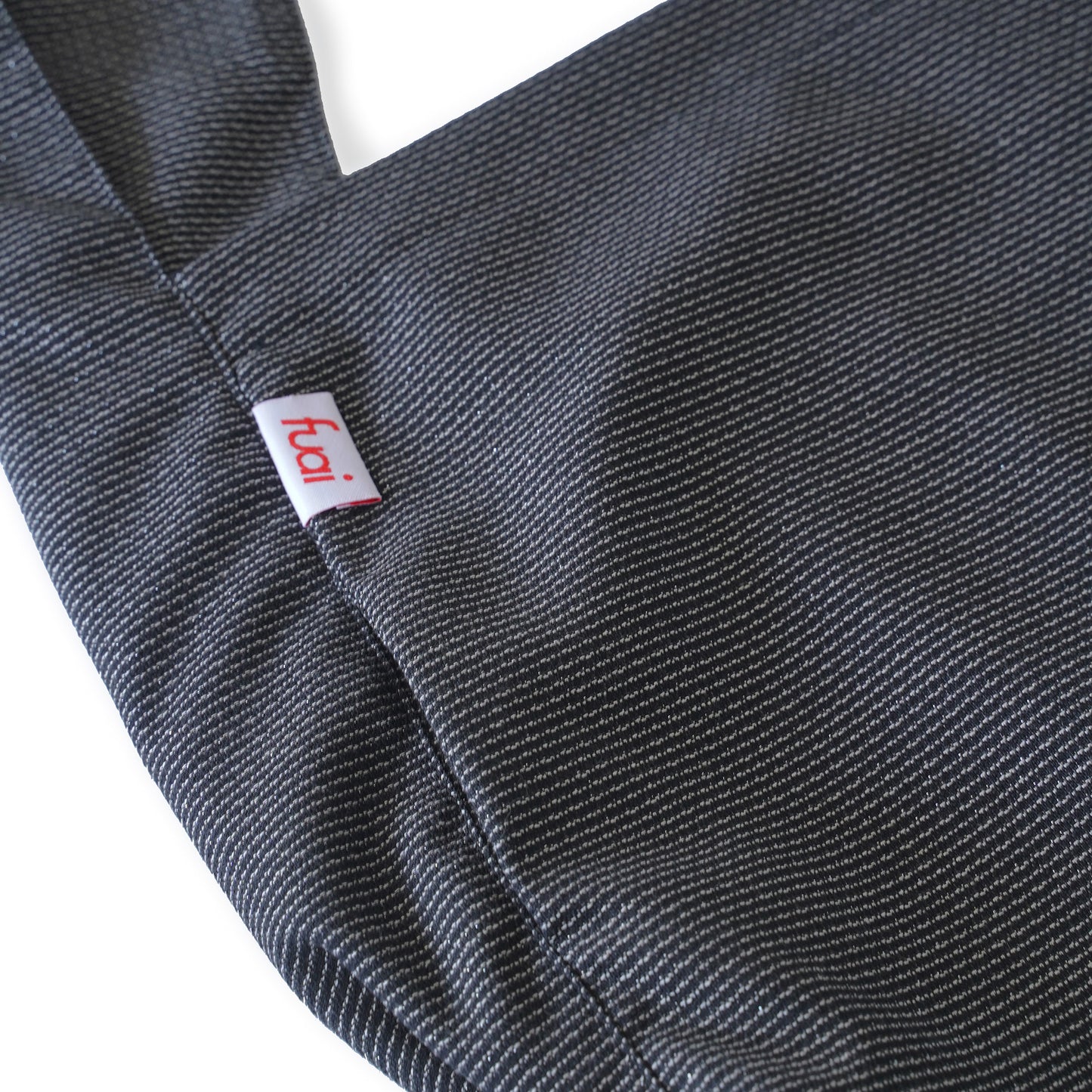 loop bag / gray stripe