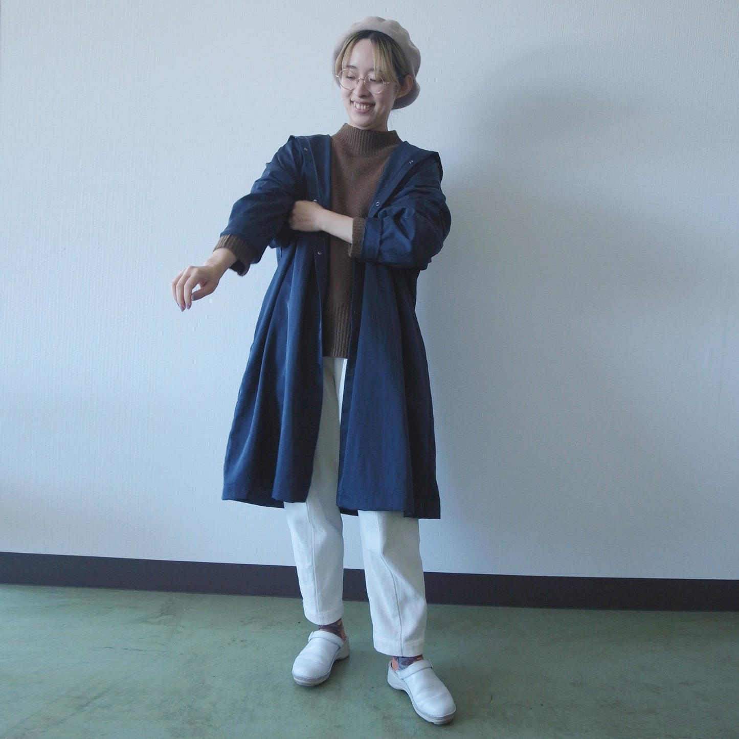 fes coat / navy