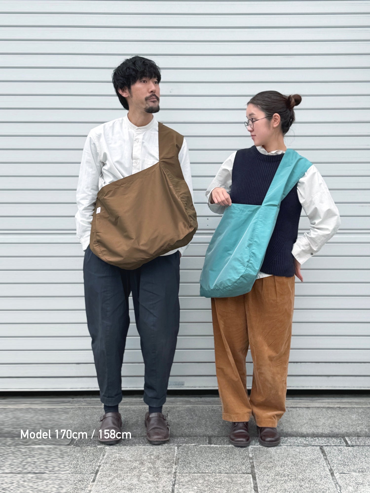 loop bag / brown – fuai