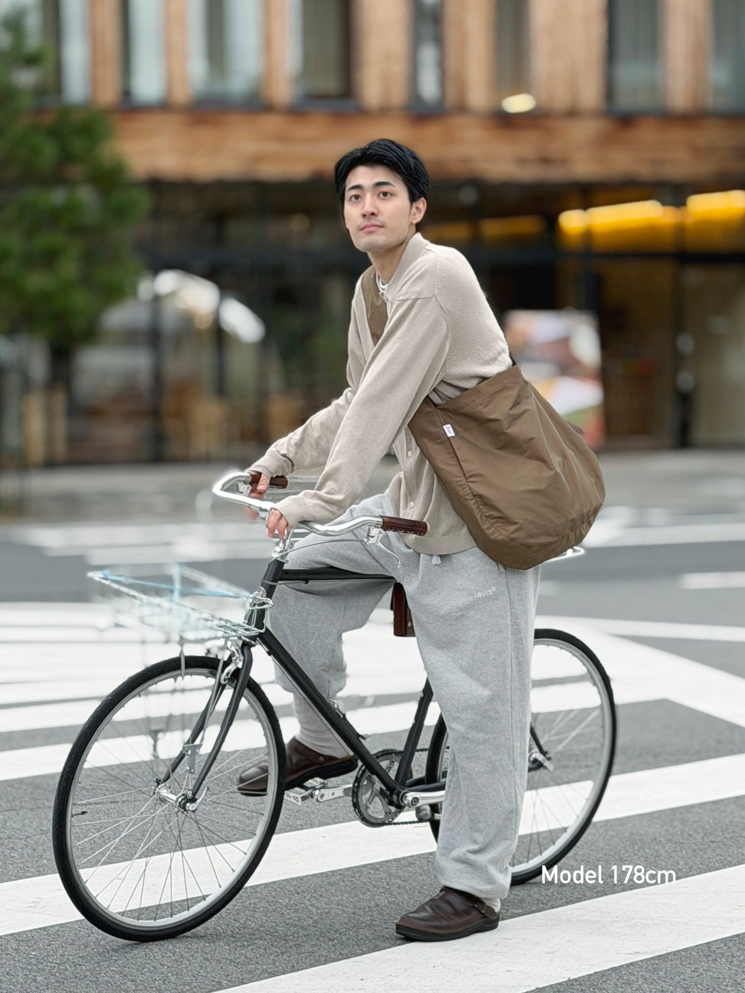 loop bag / brown – fuai