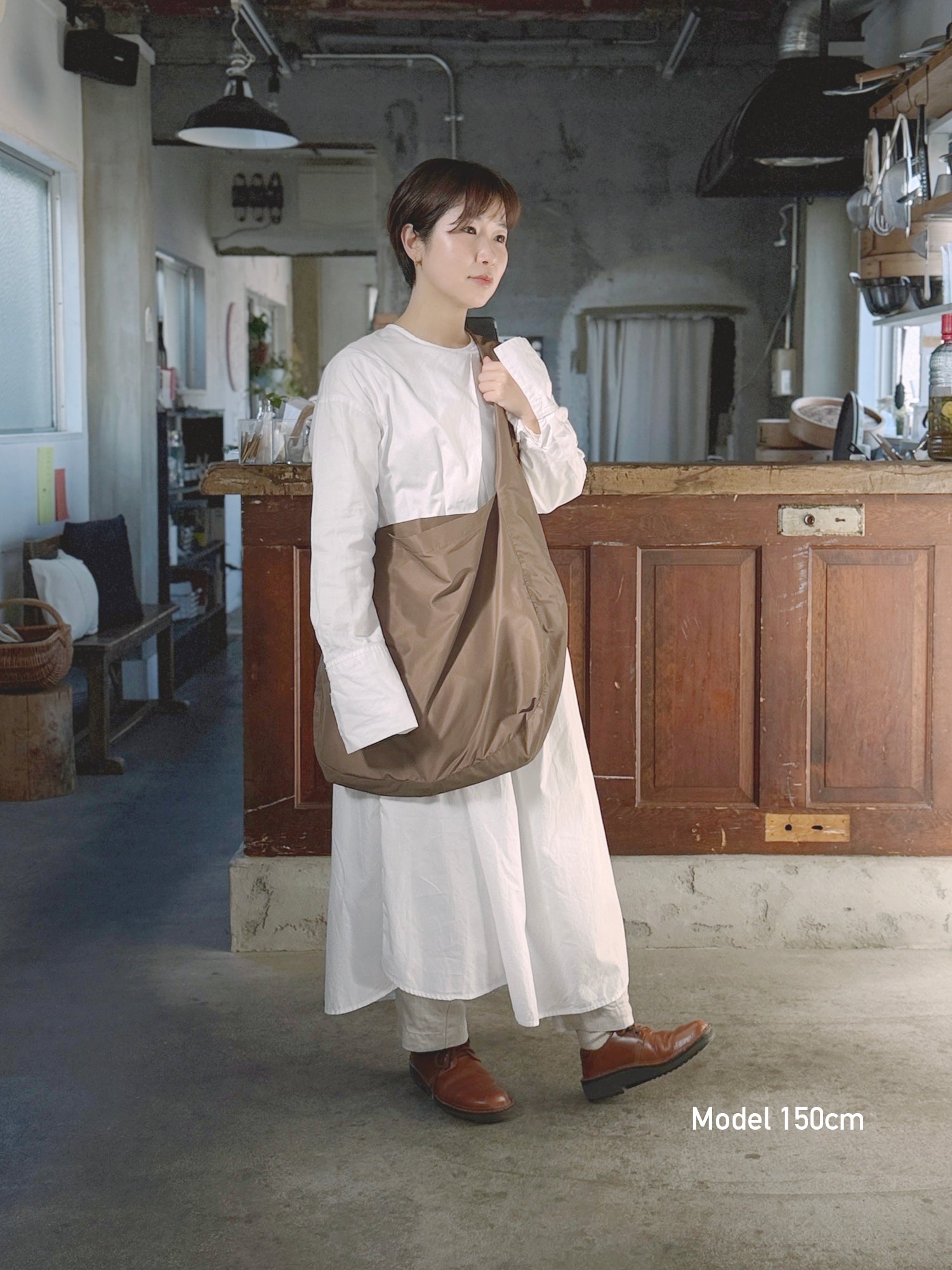 loop bag / brown – fuai