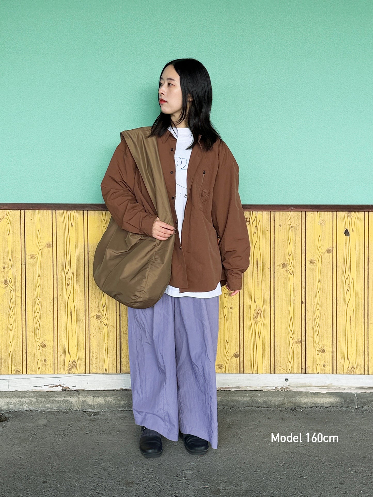 【予約】loop bag / brown ＊2月上旬発送予定