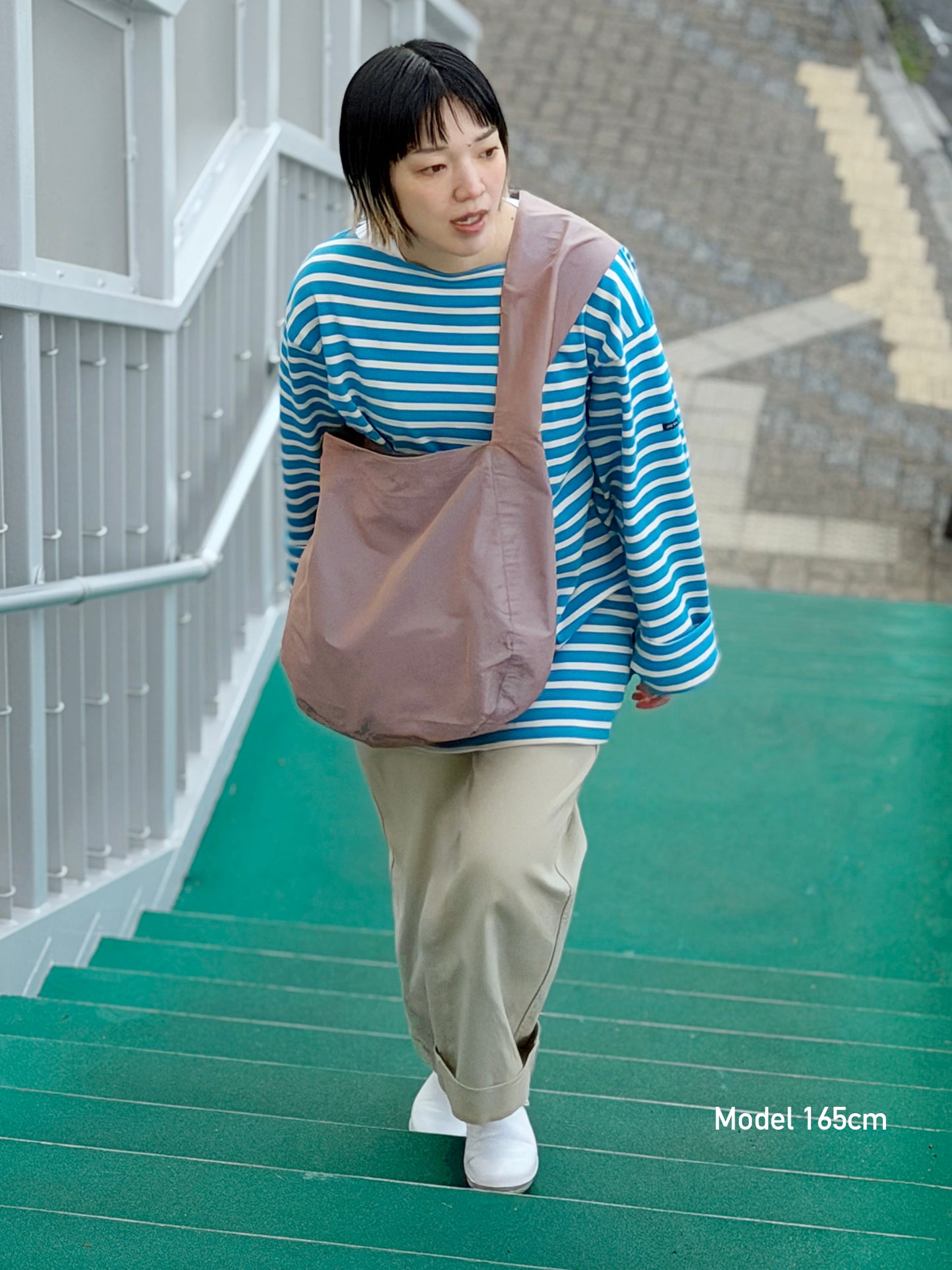 loop bag / mauve pink