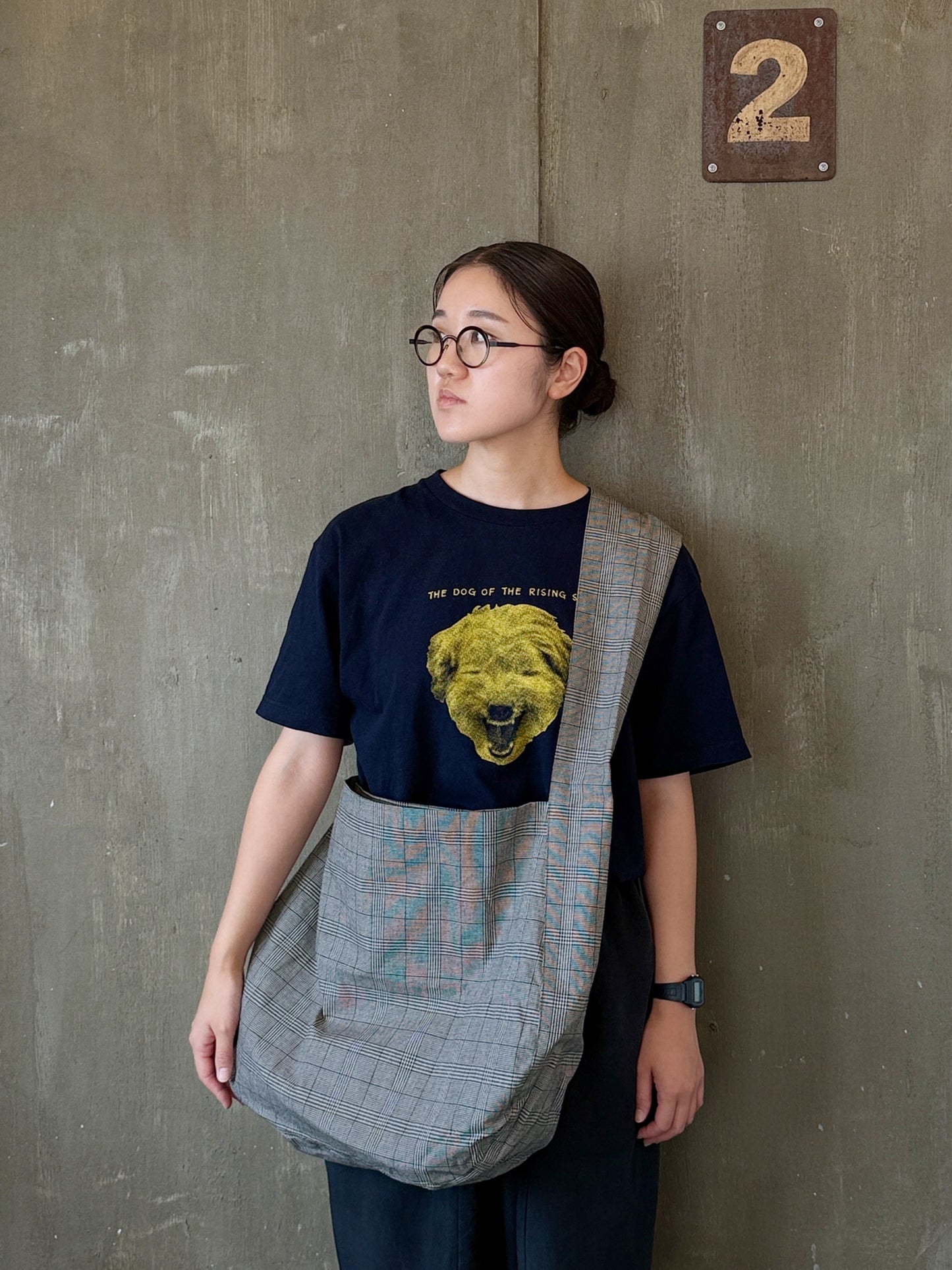 loop bag /  glen check ＊limited edition