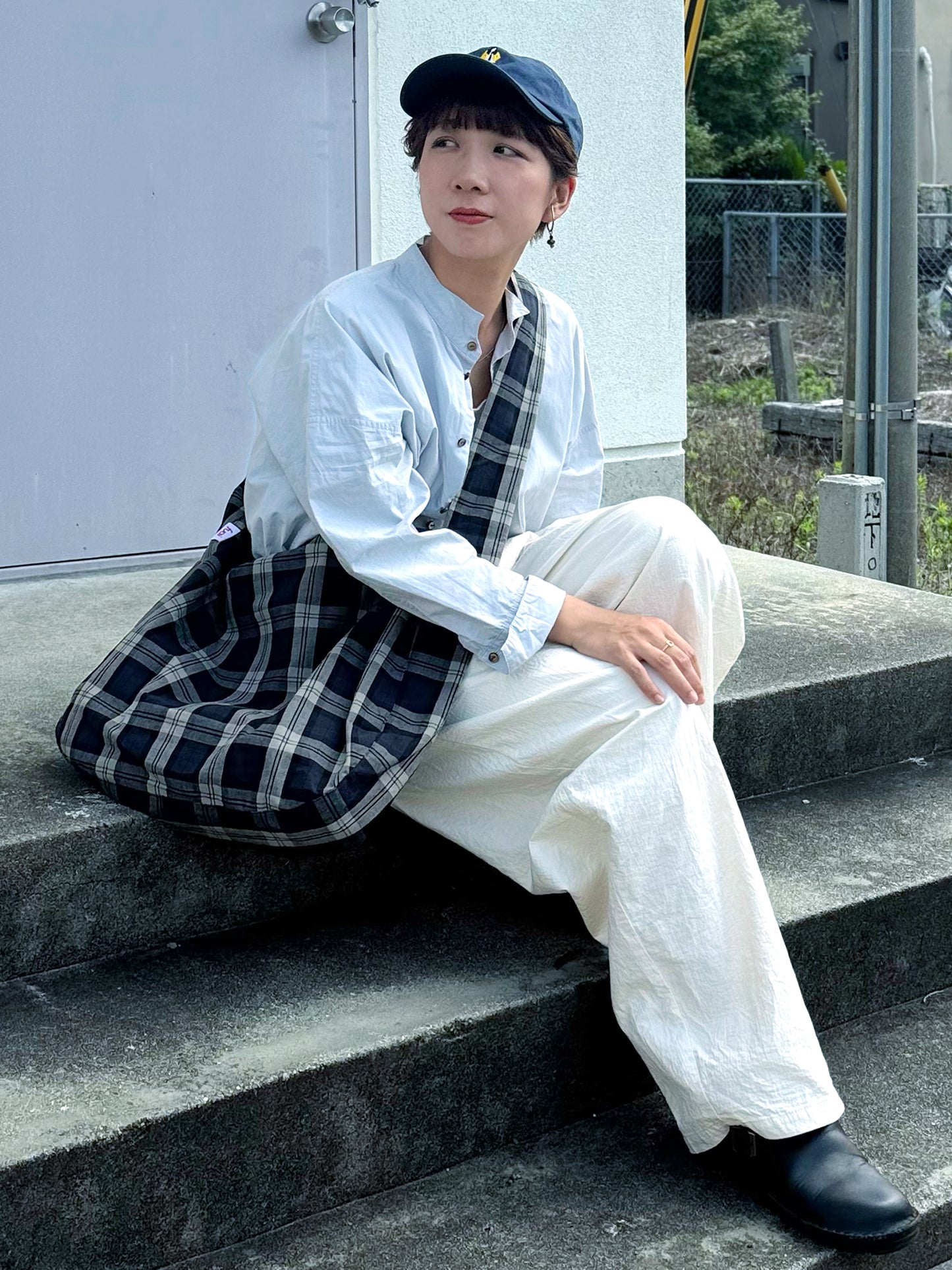 loop bag /  tartan check ＊limited edition