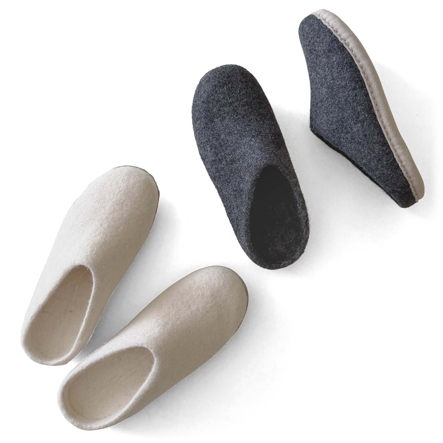 Wool room shoes / 2color