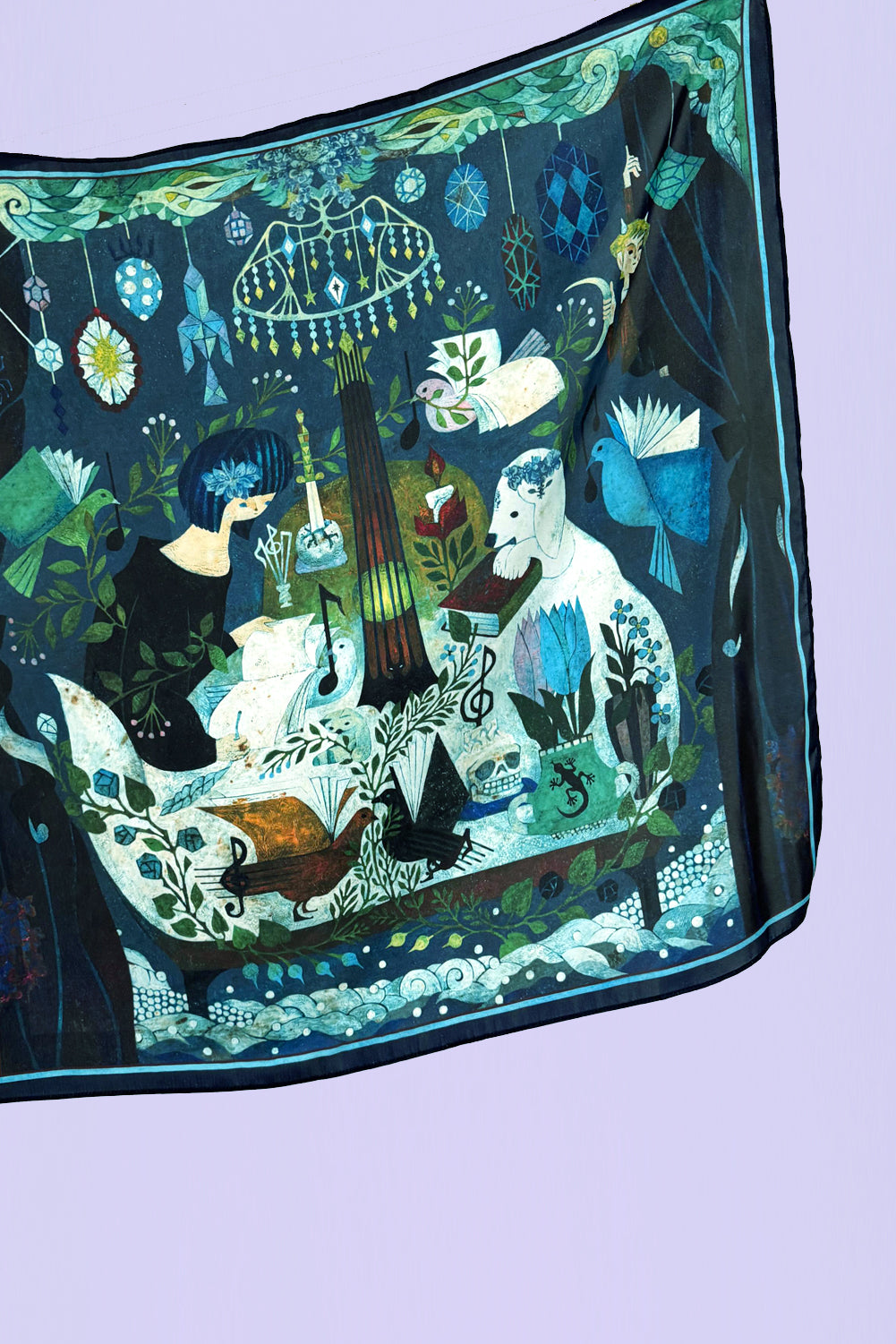 POSIPOSY SCARF | POSIPOSY×吉澤嘉代子コラボスカーフ「魔女の部屋」