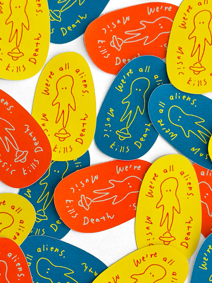 alien sticker