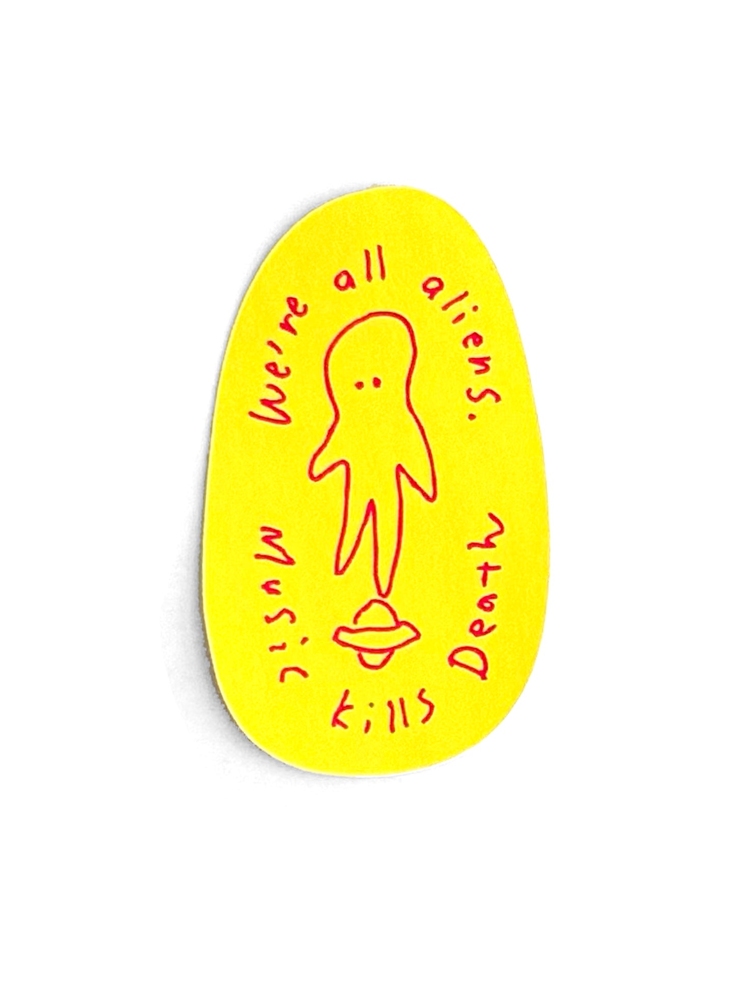alien sticker