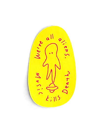 alien sticker