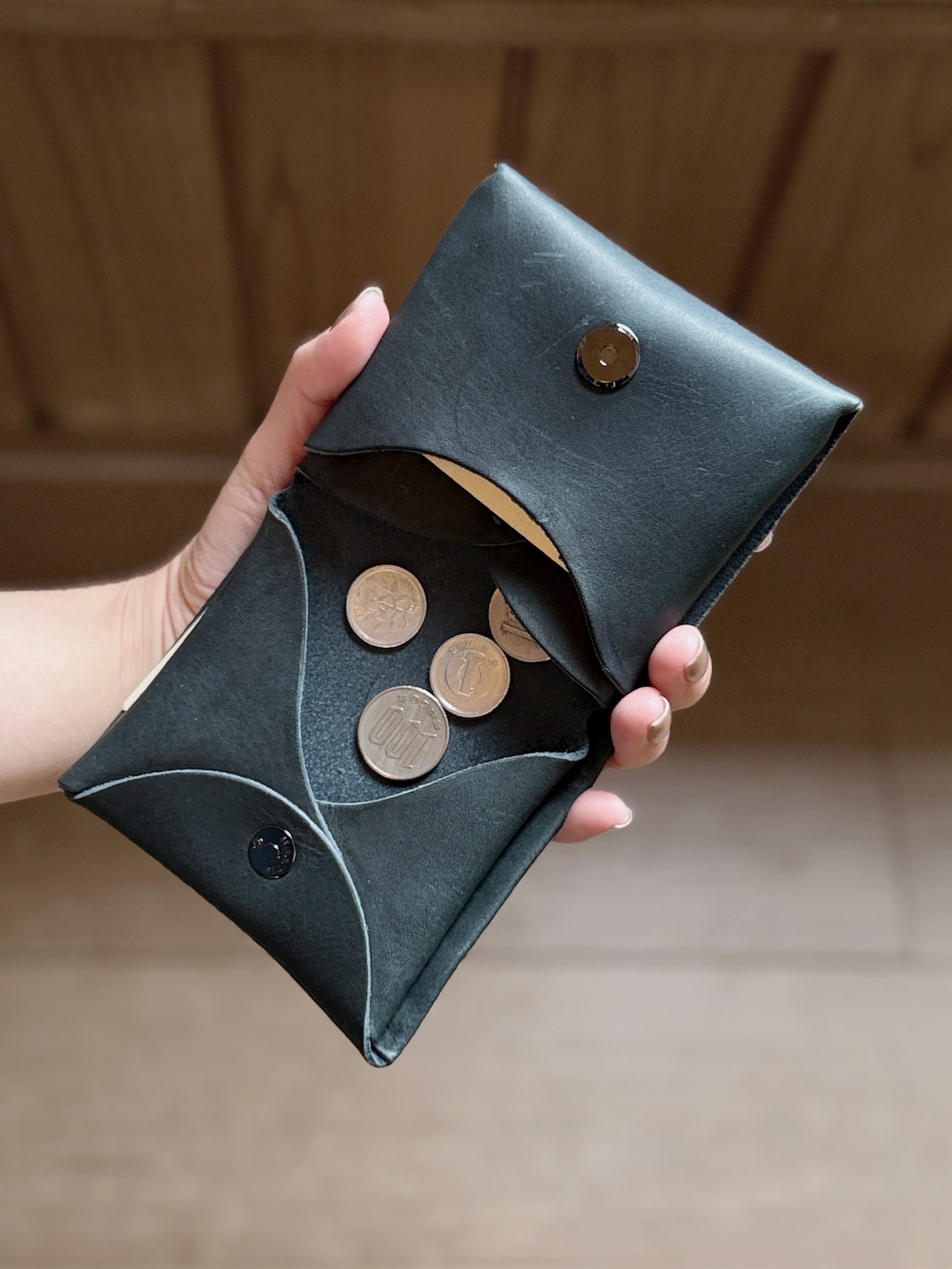 leather wallet