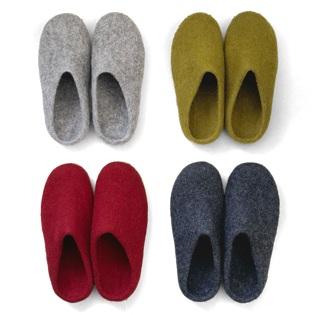 Wool room shoes / 6color